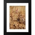 thumbnail image 2 of Peter Paul Rubens 18x24 Black Modern Framed Museum Art Print Titled - The Ascent to Calvary. the Bearing of the Cross (1634), 2 of 5
