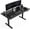 Black-47*24, variant on 47 Inch Electric Standing Desk, Height Adjustable Computer Desk with 4 Memory Presets, Quiet Motor, Anti-Collision System, Steel Frame, 220 lb Capacity