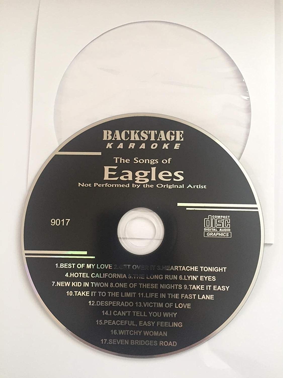 Greatest Hits Of The Eagles Backstage Karaoke CDG Disc - CD
