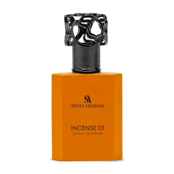 Perfume Swiss Arabian Incense 01 Eau De Parfum para hombre, 50 ml