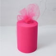thumbnail image 4 of Craft And Party, Fuchsia Tulle Fabric Roll 6" by 100 Yards (300 ft) Fuchsia Fabric Tulle Spool for DIY Tutu Bow, Wedding, and Decoration., 4 of 5