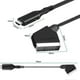 thumbnail image 4 of SCART to HDMI Converter for 1080P/720P HD Video, Multimedia Adapter with Plug and Play Connection, DC 5V Power Supply Included, 4 of 5