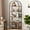 Brown-5 Tier, variant on BouPower 72 Inch Tall Bookshelf, Arched Bookshelf 4/5 Tier Bookcase, Industrial Open Book Shelves for Living Room, Modern Freestanding Display Shelving Unit Storage Rack with Metal Frame for Bedroom