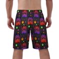 thumbnail image 3 of NICKSUN Men's Swim Trunks, Cute Print Quick Dry Summer Board Beach Shorts with Mesh Lining and Pockets, 3 of 6
