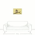 thumbnail image 3 of Creative Products Little Brown Bird - Yellow 16x24 Canvas Wall Art, 3 of 5