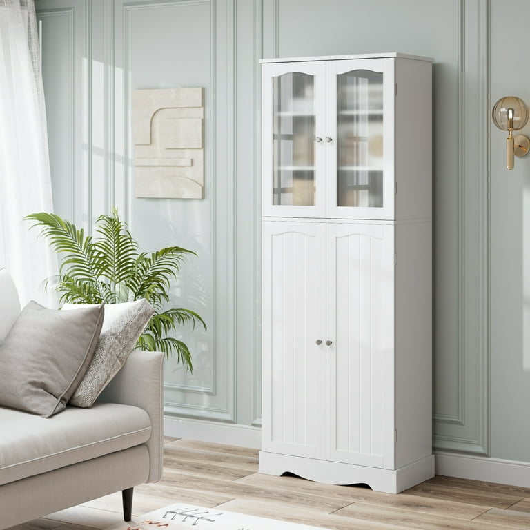 Ikea tall storage cabinet with doors and shelves deals