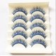 thumbnail image 1 of Xiao Hua 15 pares de pestañas postizas con purpurina y lentejuelas de colores, de visón esponjoso, ideales para cosplay, fiestas de Año Nuevo, maquillaje de escenario (ZSTZ7-001), 1 of 3