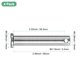 thumbnail image 3 of Uxcell 4-Pack Pasadores de Clevis de un Solo Agujero, M10 x 65mm Pasadores de Clevis de Cabeza Plana de Acero Inoxidable Reutilizables, 3 of 6