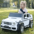 thumbnail image 3 of Moderno Kids White 12 V Mercedes Powered Ride-On with Remote Control, 3 of 7