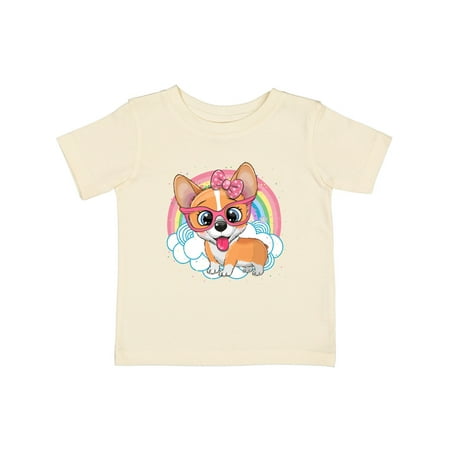 

Inktastic Corgi Dog Lover Rainbow Girls Baby T-Shirt