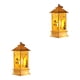 thumbnail image 4 of Monstrate Navidad Retro Castillo luces candelabro árbol de Navidad ciervo viejo muñeco de nieve linterna noche luz escritorio DIY adornos Type2 NO2 Monstrate CBP103525, 4 of 5