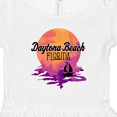 thumbnail image 4 of Inktastic Daytona Beach Florida Sunset Girls Toddler Dress, 4 of 5
