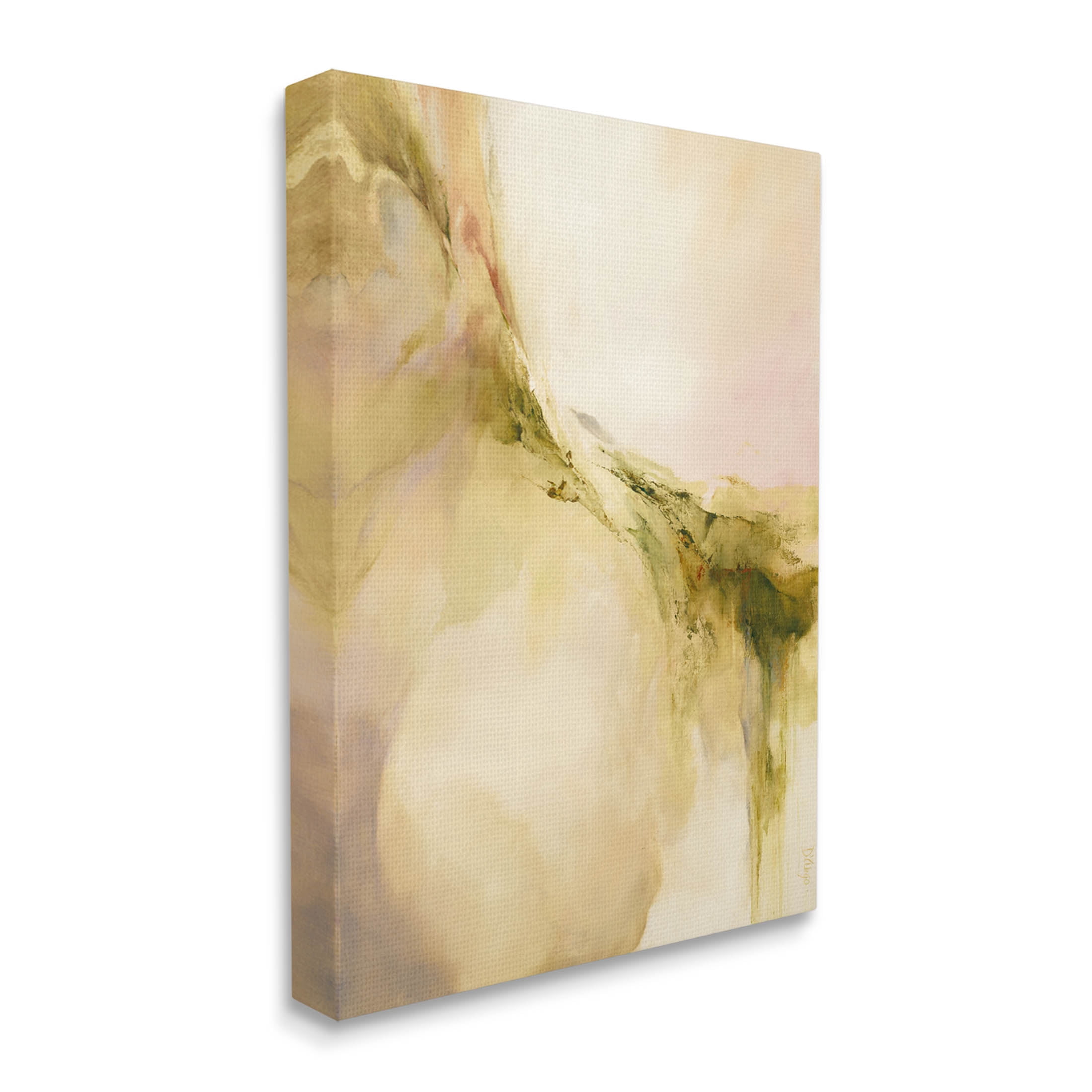 Soft Abstract Neutral Composition Abstract Graphic Art Gallery Wrapped Canvas Print Wall Art