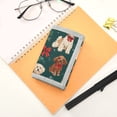 thumbnail image 7 of JIALIOU Nylon Trifold Card Wallet with ID Window Zipper Pocket for Men Women Teen Dog and Holly Leaves, 7 of 7