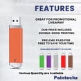 thumbnail image 2 of Unidades flash USB Paintechz Custom Classic de 2 GB, paquete de 200, 2 of 6