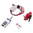 thumbnail image 1 of 1/10 RC Car Winch, Stable Performance RC Crawler Car Metal Winch with Remote Controller for 4 D90 D110 RC Car Black,Red,Ti, 1 of 7