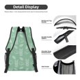 thumbnail image 4 of Goofa Tropical Pineapple Pattern Comfortable Student Backpack - Ergonomic Design, Durable, Water-Resistant, Multi-Compartment,Travel, and Outdoor Activities, 4 of 5
