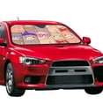 thumbnail image 2 of Kdxio Cute Lamas Print Front Windshield Sun Shade,Folding Auto Sunshade for Car Truck SUV-Medium, 2 of 7