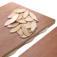 thumbnail image 1 of OUNONA 100Set Joining Plates for Wood Beech for Connection Boards, 1 of 8