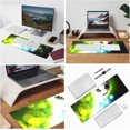 thumbnail image 7 of Cool Soccer Ball Printed Mouse Pad, Oversized Game Mouse Pad with Stitched Edge and Non-Slip Rubber Base, Desk Pad, Writing Pad, 7 of 7