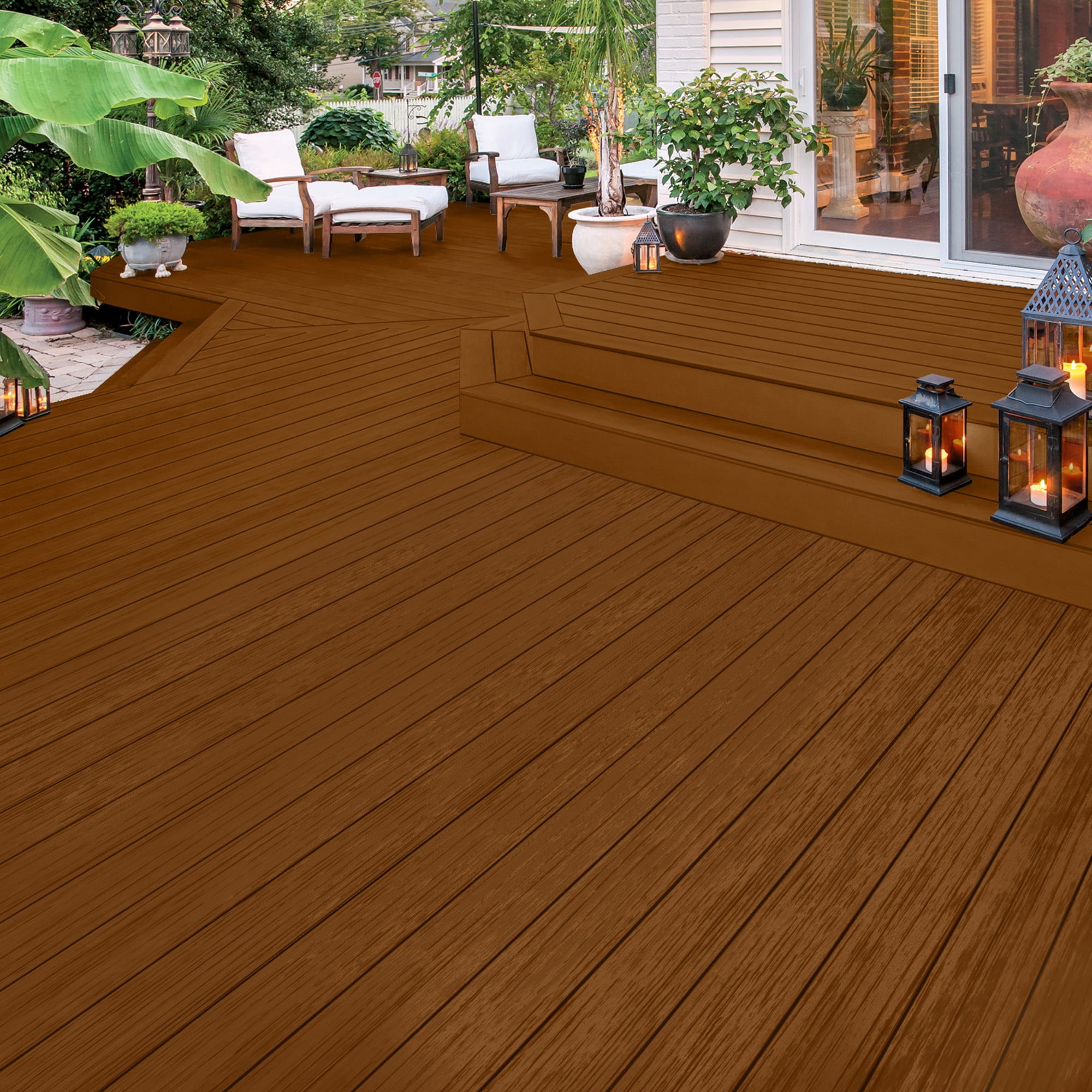 Olympic Elite 5 Gallons ST-2027 Timberline Semi-Transparent Exterior Stain and Sealer in One Low VOC