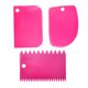 thumbnail image 1 of Juego de herramientas más suaves para raspar pasteles, combinación de herramientas de placa cortadora para alisar pasteles, raspador de glaseado para pasteles, 1 of 5