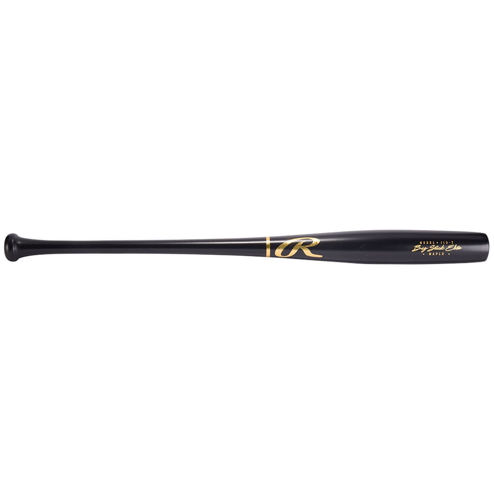 Rawlings Big Stick Elite Torpedo I13T Maple Wood Baseball Bat Black/Gold