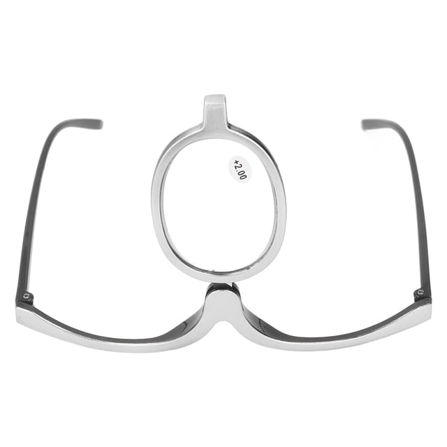 Gafas De Aumento, Hermoso Estante De Plástico, Gafas De Maquillaje Para Ojos Respetuosas Con La Piel, Rotación De 180 Grados, Cómodas Para Maquillaje
