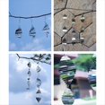 thumbnail image 4 of 4 Juegos de Discos Metálicos para Espantar Pájaros, Hilanderos de Viento Brillantes con Reflectores para Pájaros, Decoración para Colgar en el Jardín del Hogar Al Aire Libre, 4 of 5