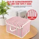 thumbnail image 2 of Caja De Almacenamiento Plegable Con Tapa Organizador De Tela, 2 of 5