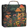 thumbnail image 5 of FORMRS Zipper Binder with Shoulder Strap 2-inch Ring 500 Sheet Capacity File Bag, Forest Mushroom, 5 of 5