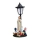 thumbnail image 1 of Estatua de María en oración, adorno con luces solares, lámpara de paisaje, hermosa escultura de resina para jardín y césped., 1 of 9
