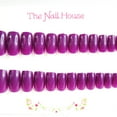 thumbnail image 2 of Purple Grape Square Press-On Nails By The Nail House NH - 24 Pieces, 2 of 3