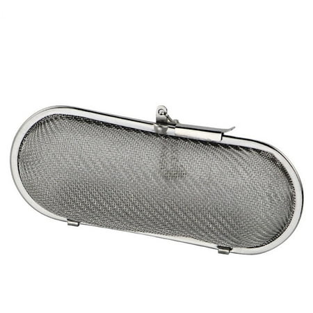 

Reusable Stainless Steel Mesh Tea Balls Long Mesh Tea Cage Strainer Herb Filter