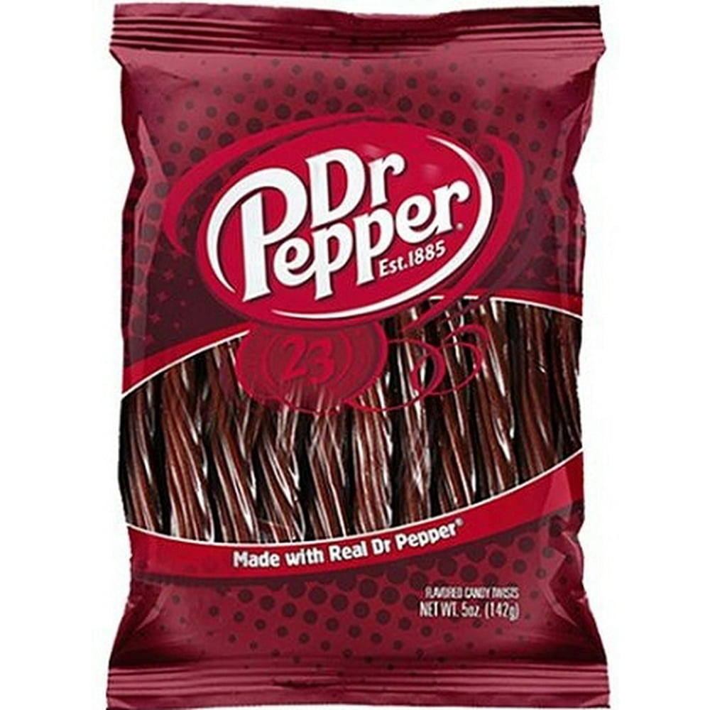 Kennys Juicy Dr Pepper Twists 5 Ounce Bags, (Pack of 12)