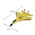 thumbnail image 3 of 2.4G 2CH Espuma Eléctrica RC Carga USB Planeador de libre .7mAh para principiantes de juguete Batería amarilla 2x Yotijar Avión RC, 3 of 8
