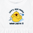 thumbnail image 4 of Inktastic Life's Ducky 1st Birthday Girls Baby Dress, 4 of 5