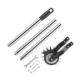 thumbnail image 6 of Edger Lawn Tool, Hand Manual Lawn Edger, Wheel Rotary Trimmer Grass Edger Shear for Garden Sidewalk ( 1.2m), 6 of 10