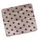 thumbnail image 2 of Almohadillas lavables para orina de perro, alfombrilla con impresión de huellas, almohadilla de entrenamiento con absorción de agua, suministros para cachorros y gatos (60 x 40 x 0,5 cm, marrón), 2 of 5