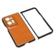 thumbnail image 5 of Funda plegable para teléfono a rayas, moderna, cómoda, con ajuste perfecto, para Oppo Find N2, color marrón, 5 of 12