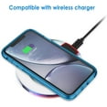 thumbnail image 3 of Coque pour iPhone XR 6,1 Pouces, Housse de Pare-Chocs Antichoc (Bleue), 3 of 7