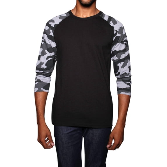 Victorious Men's Baseball Raglan T-Shirt 3/4 Sleeves Jersey