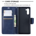 thumbnail image 4 of Galaxy Note 10 Wallet Case, Allytech Folio Flip Kickstand PU Leather Slim Fit Lightweight Magnetic Closure Cards Pouch Shockproof Detechable Wrist Strap Cases Covers for Samsung Galaxy Note 10,Blue, 4 of 9