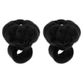 thumbnail image 1 of Unique Bargains 2 Pcs Coussinets de Poignet avec Sangle Réglable, Noir, 1 of 6