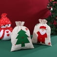 thumbnail image 2 of 30*40 cm, 4 piezas Bolsas de regalo navideñas grandes con cordón para regalos navideños Bolsas de regalo fáciles de envolver para obsequios de fiesta -, 2 of 4