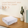 thumbnail image 3 of LOLIPPYY Lightweight Card Deck Case with Large Capacity and Foldable Cardboard Organizer in White, 3 of 6