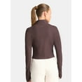 thumbnail image 3 of Avia Women's Ribbed SoftSculpt Jacket, Sizes XS-XXXL, 3 of 5