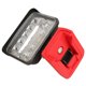 thumbnail image 5 of Luz De Trabajo Con Batería De Litio, Luz De Trabajo LED, Alambre De Cobre Puro, Cuentas De Lámpara Reutilizables De 18 Piezas De 3 Pulgadas Para Carretera Nocturna, 5 of 7