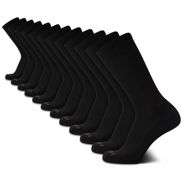Calcetines redondos AND1 Performance Cushion Comfort, paquete de 12, para hombre