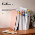 thumbnail image 2 of Smart Bookmark, 3pcs Silicone Book Mark, Silicone Book Holder Accessories, Elastic Flexible Bookmark for Reading Lover, 2 of 5
